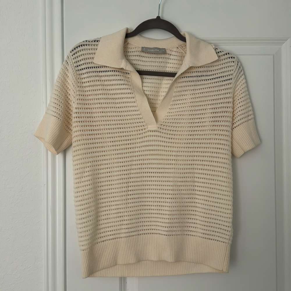 Everlane wool polo